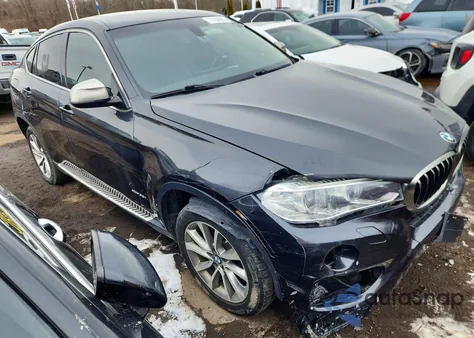 2015 BMW X6 xDrive35I z USA, uszkodzony, nr VIN 5UXKU2C50F0N77702